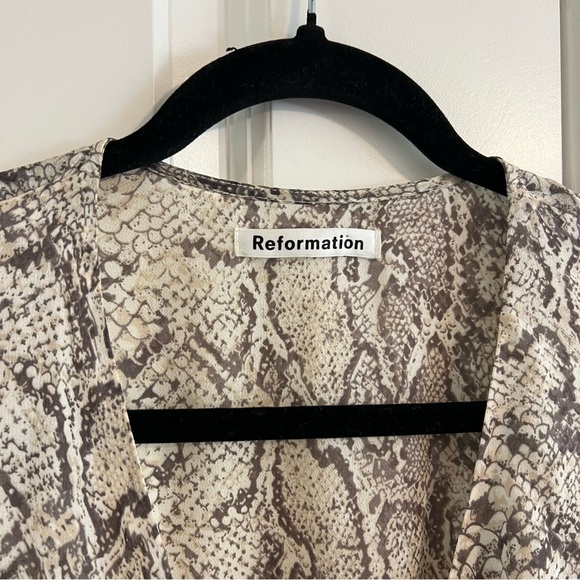 Reformation Monica Wrap Dress, XS - Picture 4 of 7